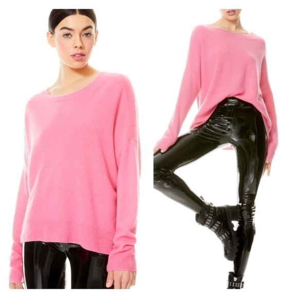 ALICE + OLIVIA ROMA OVERSIZED PULLOVER - Picture 2 of 9